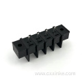 7.62MM screw fence type PCB terminal block with ears